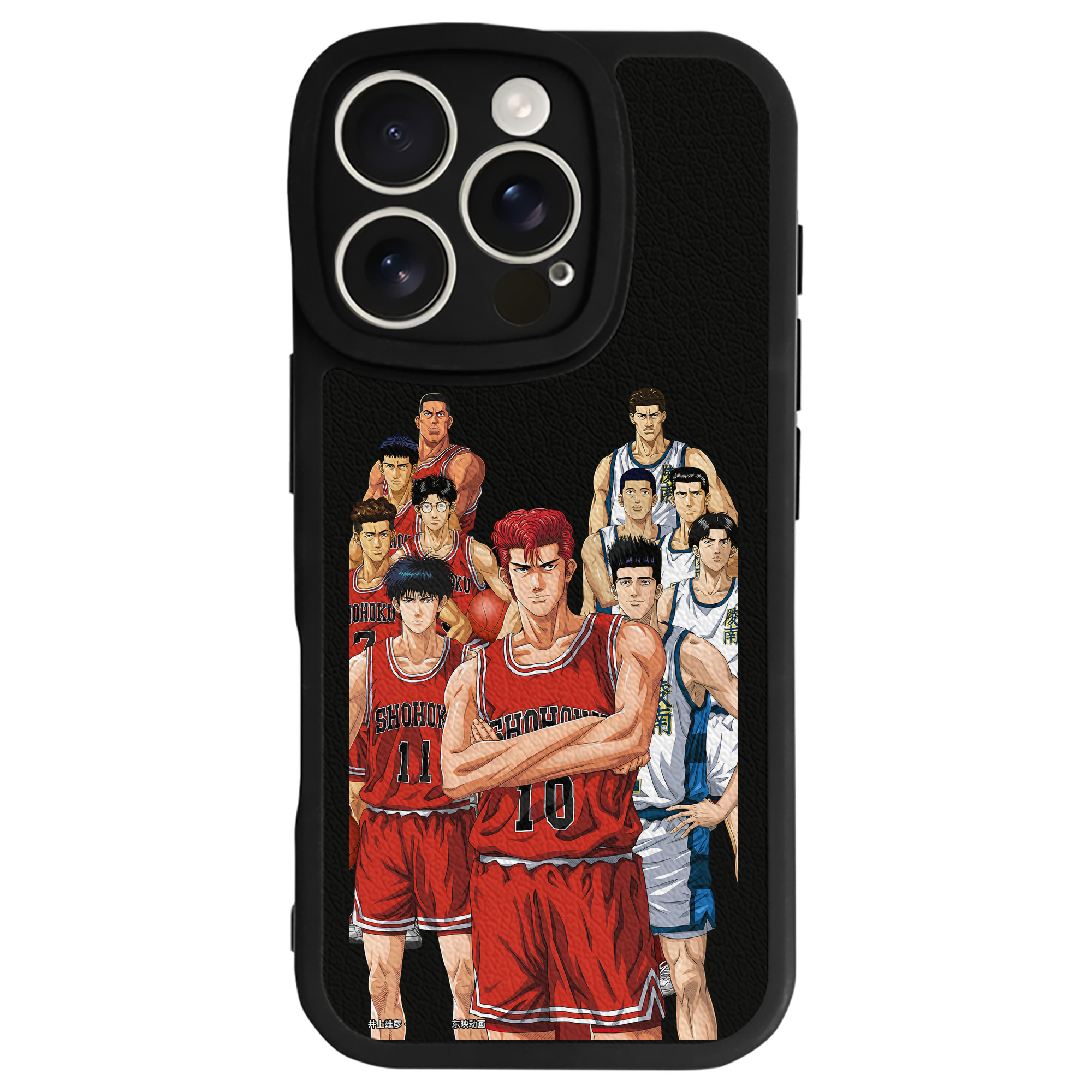 （画像用） SLAM DUNK／スラムダンク 【iPhone 16シリーズ対応】シリコンスマホケース（レザー調） 材質：シリコン